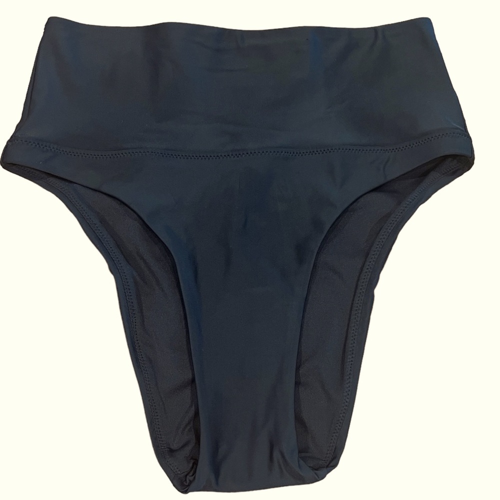 Madewell Second Wave High-Cut Bikini Bottom - Picture 4 of 6